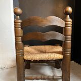 Brutalist low chair