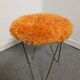 1960s soft tabouret