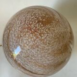 Blown glass ball lamp