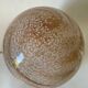 Blown glass ball lamp