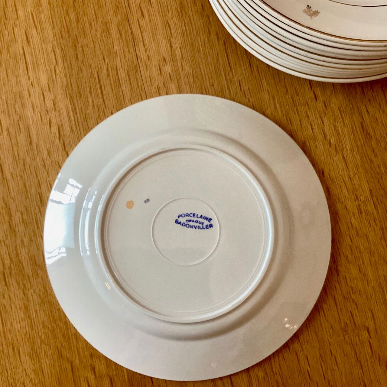Flat plates Badonviller