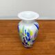 Postmodern glass vase by Hans Jürgen Richartz for the Richartz art collection, 1980s.