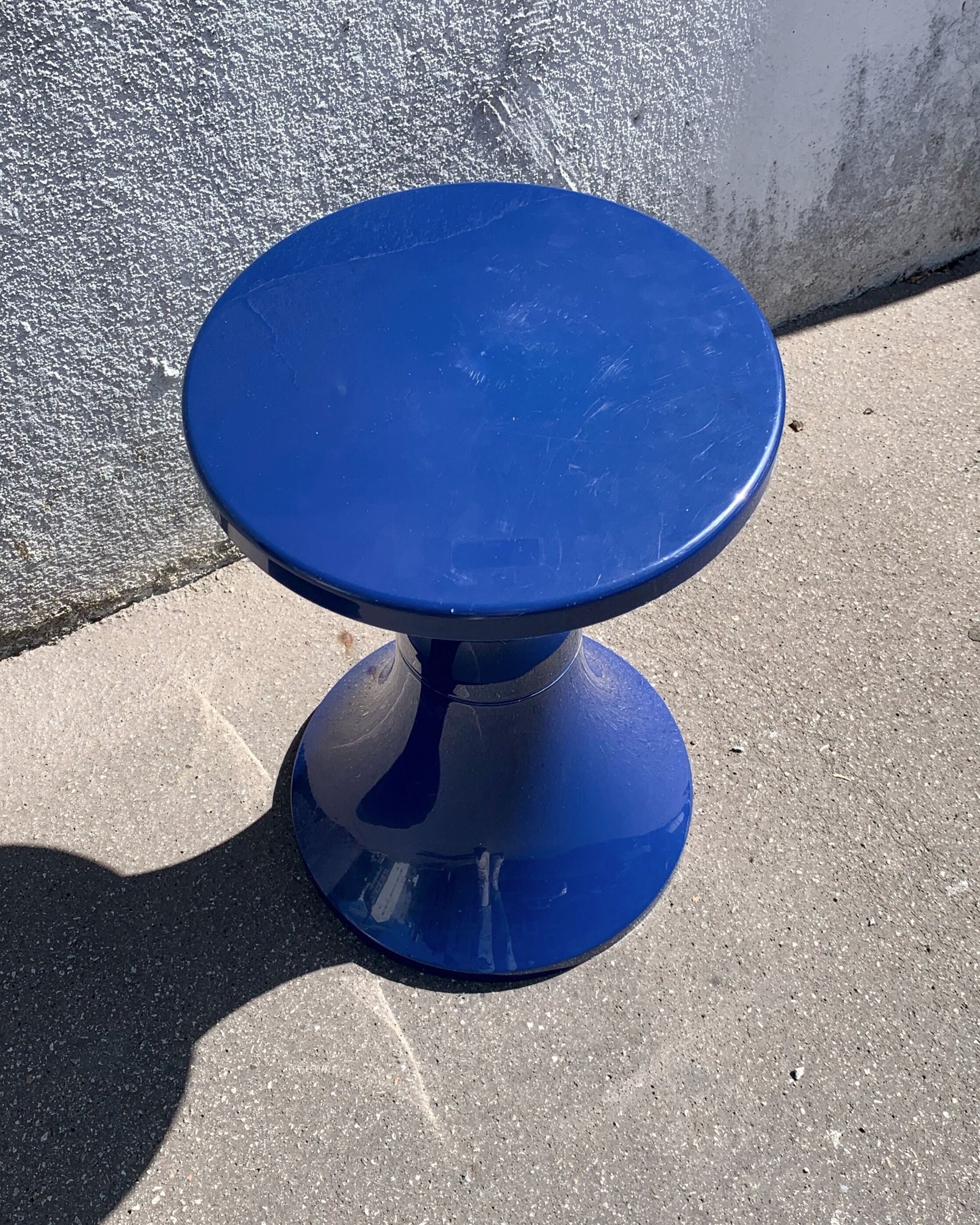 Tabouret Tam Tam bleu marine