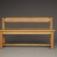 Vintage Rustic Wooden Oak Bench