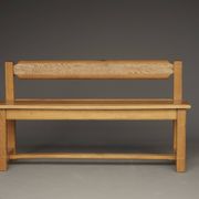 Vintage Rustic Wooden Oak Bench