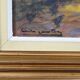 Oil on Wood "Maison en Brière", signed E.gautier – 1955