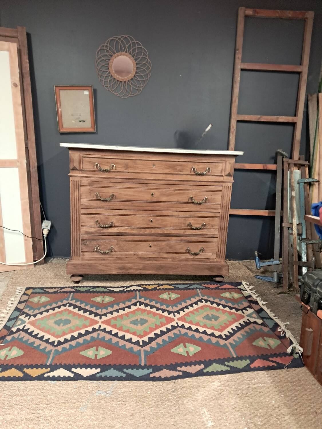 Old chest of drawers