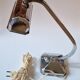 Pirouette art deco desk lamp, 1930s, chrome-plated metal