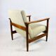 Beige boucle GFM-142 armchair, 1970s