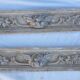 Antique French wood carved pediment vintage wood carving castle decor