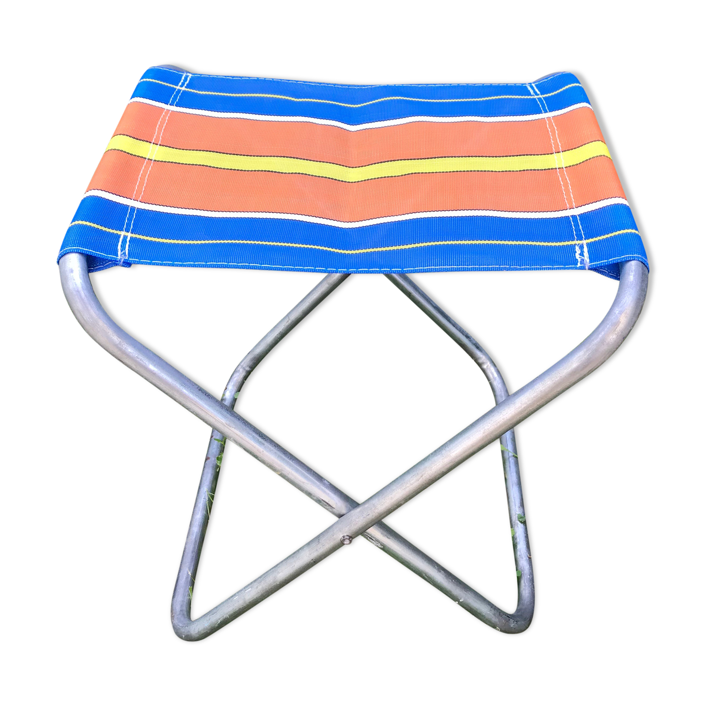 Colorful folding camping stool 70s