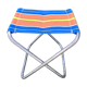 Colorful folding camping stool 70s