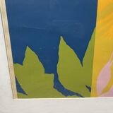 Lithograph entitled "Fra serena on rebecca et helena" by Erik Rasmussen