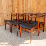 6 Scandinavian chairs