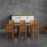 Wall mounted cabinet by Charlotte Perriand for Les Arcs, France, 1970s