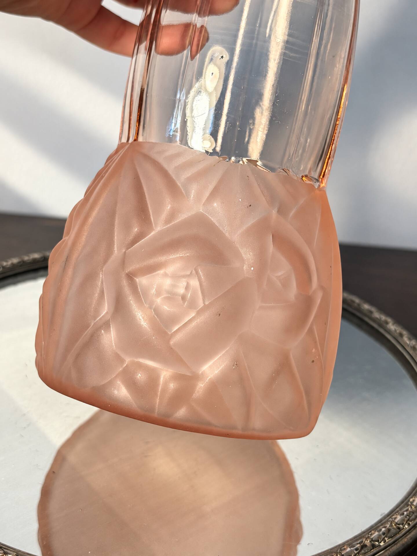 Vase hyathinte Art Deco