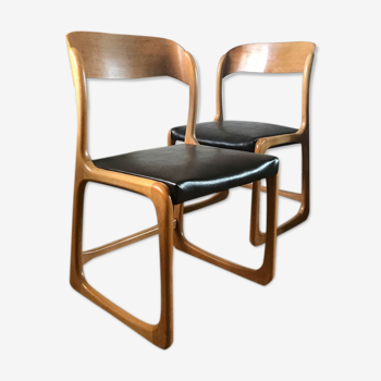 Pair of Baumann chairs