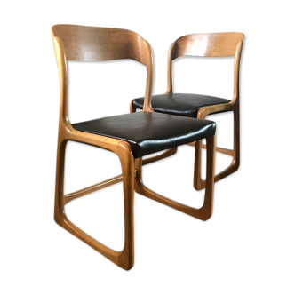 Pair of Baumann chairs