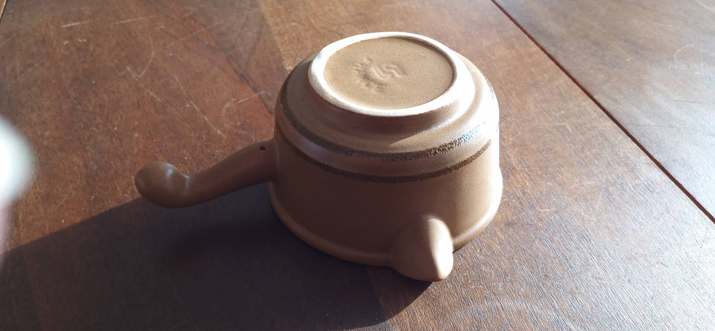 Sarreguemines cream pot