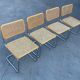 Lot de  4 chaises modèle Cesca B32