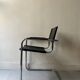 Black chrome tubular armrest chair, after Mart Stam - Breuer, 1970
