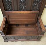 Antique - Impressive Neo-Gothic Chest Bench