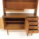 Secrétaire scandinave en teck, Suède, 1960