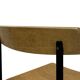 Chaise Auping Carrelle Vintage Bois et Métal design années 50