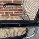 Cesca chair B64 with armrests by Marcel Breuer Design in black and chrome