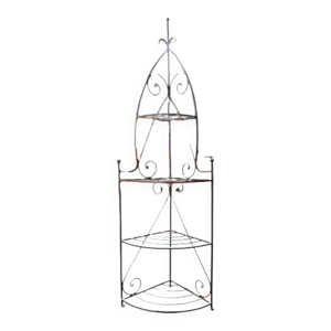 Etagère d'angle en fer - marocain