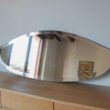 Bevelled mirror 100x40 cm