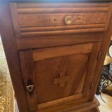Religious sideboard in walnut