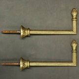 Pair of tiebacks for Louis XVI style curtains