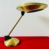 Aluminor brass ufo table / desk lamp 1950