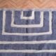 Handmade pure wool rug, size 140 x 260 cm.