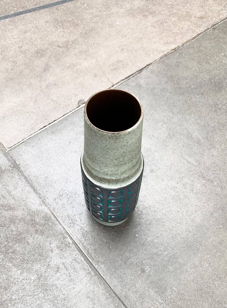 Mid-Century West German Pottery WGP Floor Vase from Scheurich, 1960s
