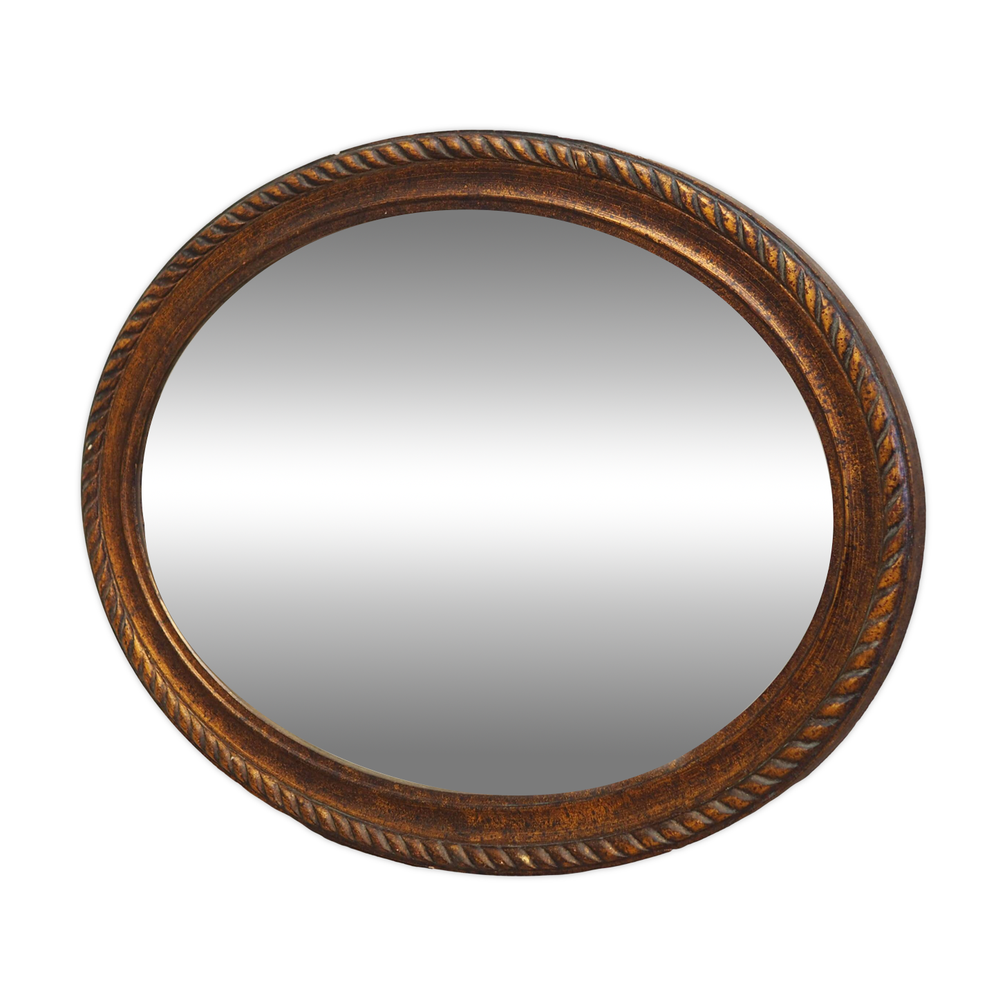 Mirror in wooden frame, Danish design, 1960s, production: Denmark
