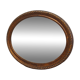 Miroir dans un cadre en bois, design danois, années 1960, production : Danemark