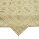 Hand-knotted persian antique 1970s 285 cm x 372 cm beige wool carpet