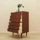 Rosewood chest of drawers, Danish design, 1970s, made in Denmark