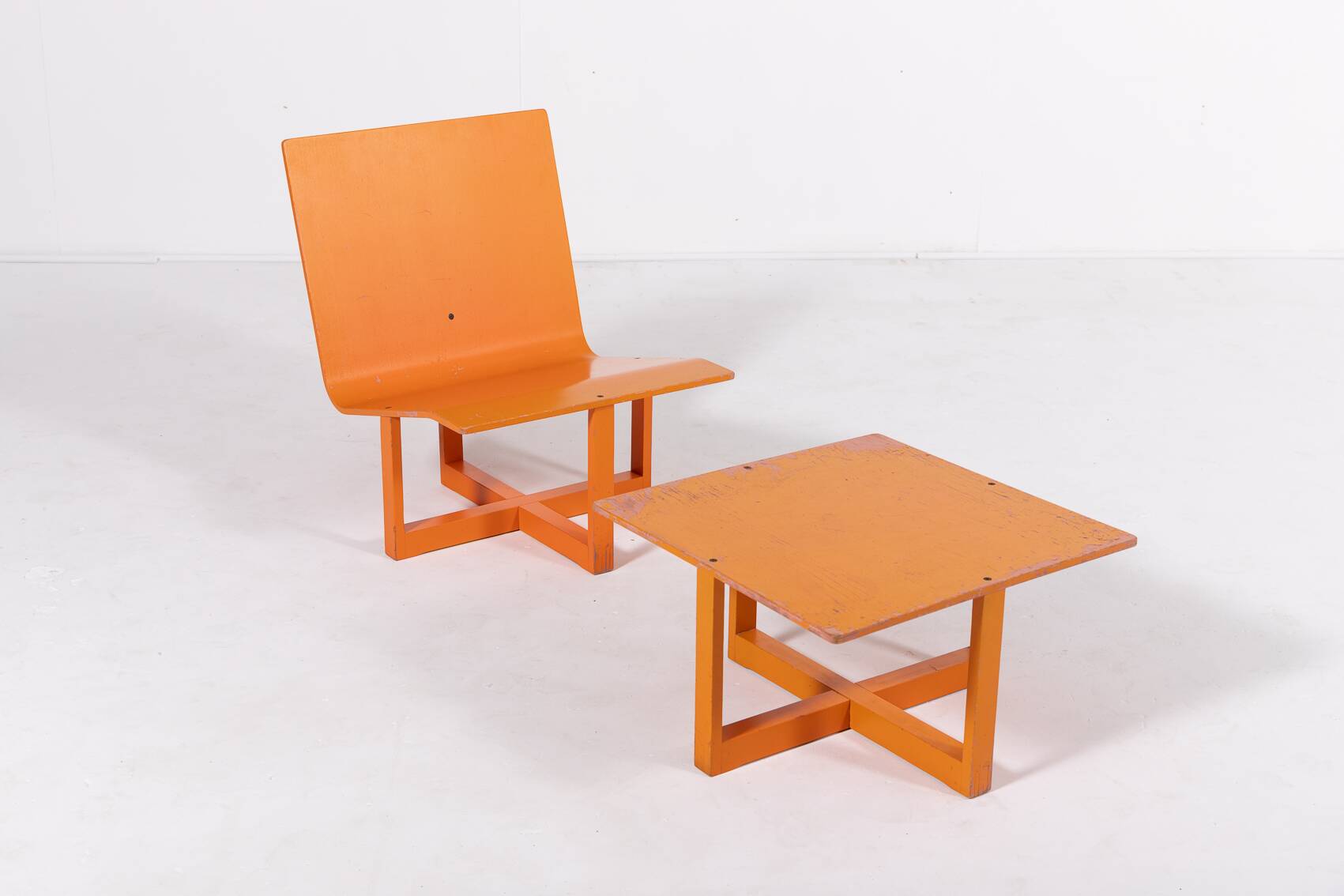 Fauteuil lounge danois moderne de Chr. Rasmussen, années 1970