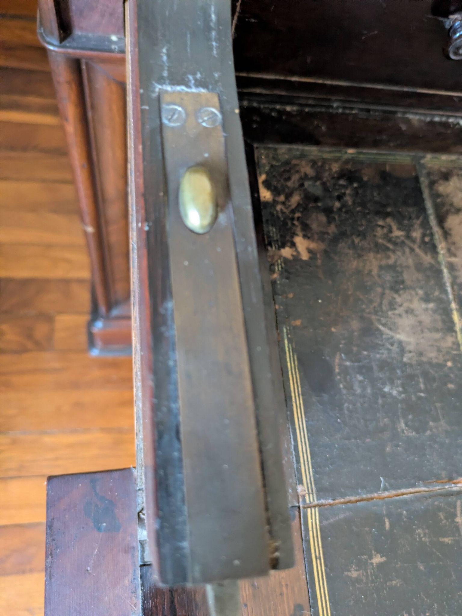 Commode bureau d'époque – Début XXᵉ siècle avec plateau en marbre