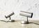 Set of two adjustable spotlights, 1970