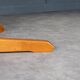 Dining room table with extensions French work 1970