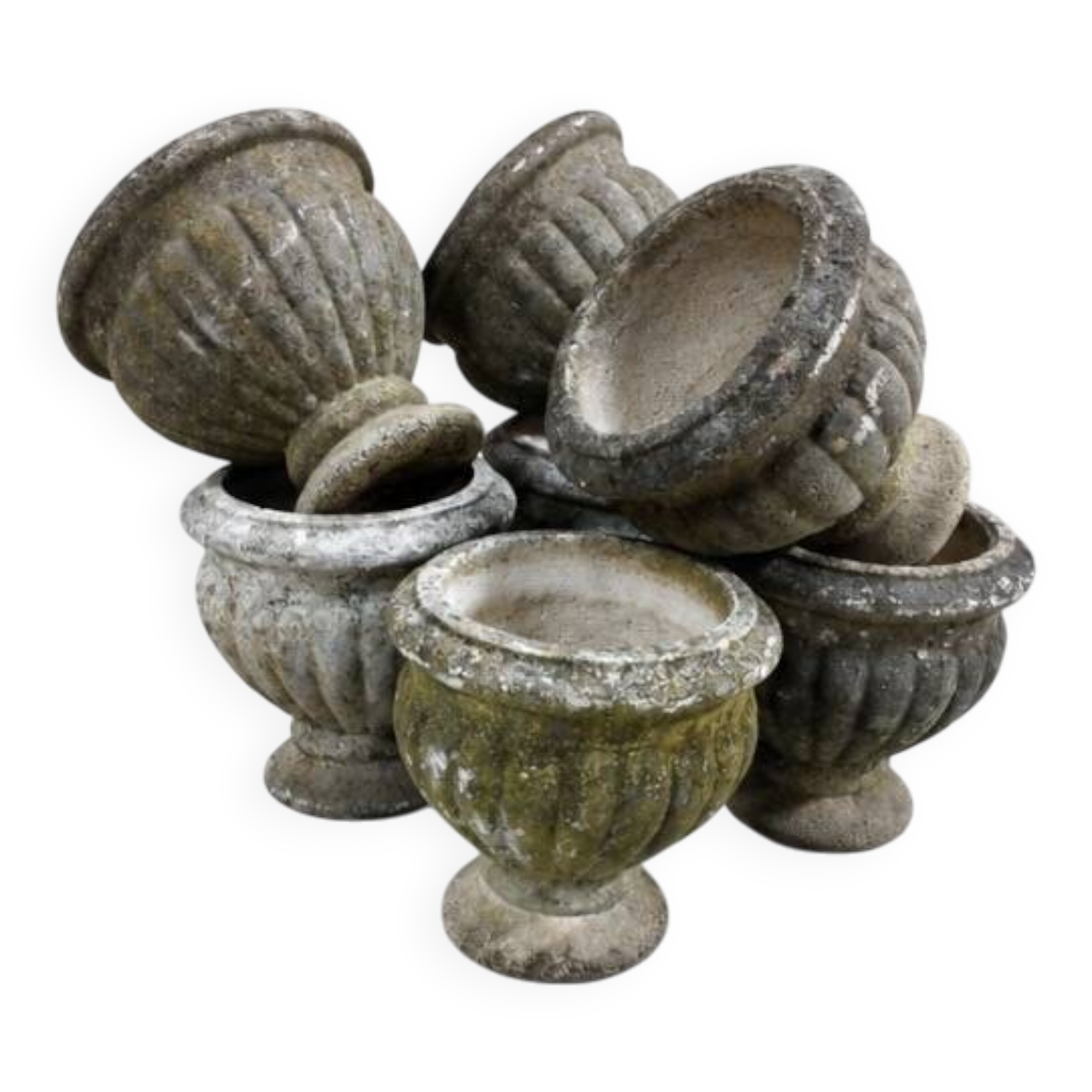 Set of 7 planters