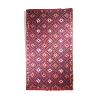 Anatolian handmade kilim rug 315 x 181 cm