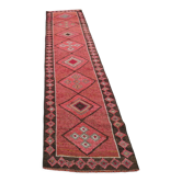 Vintage turkish kilim runner - 341x79cm