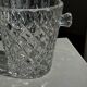 Classic vintage glass ice bucket H14 D12