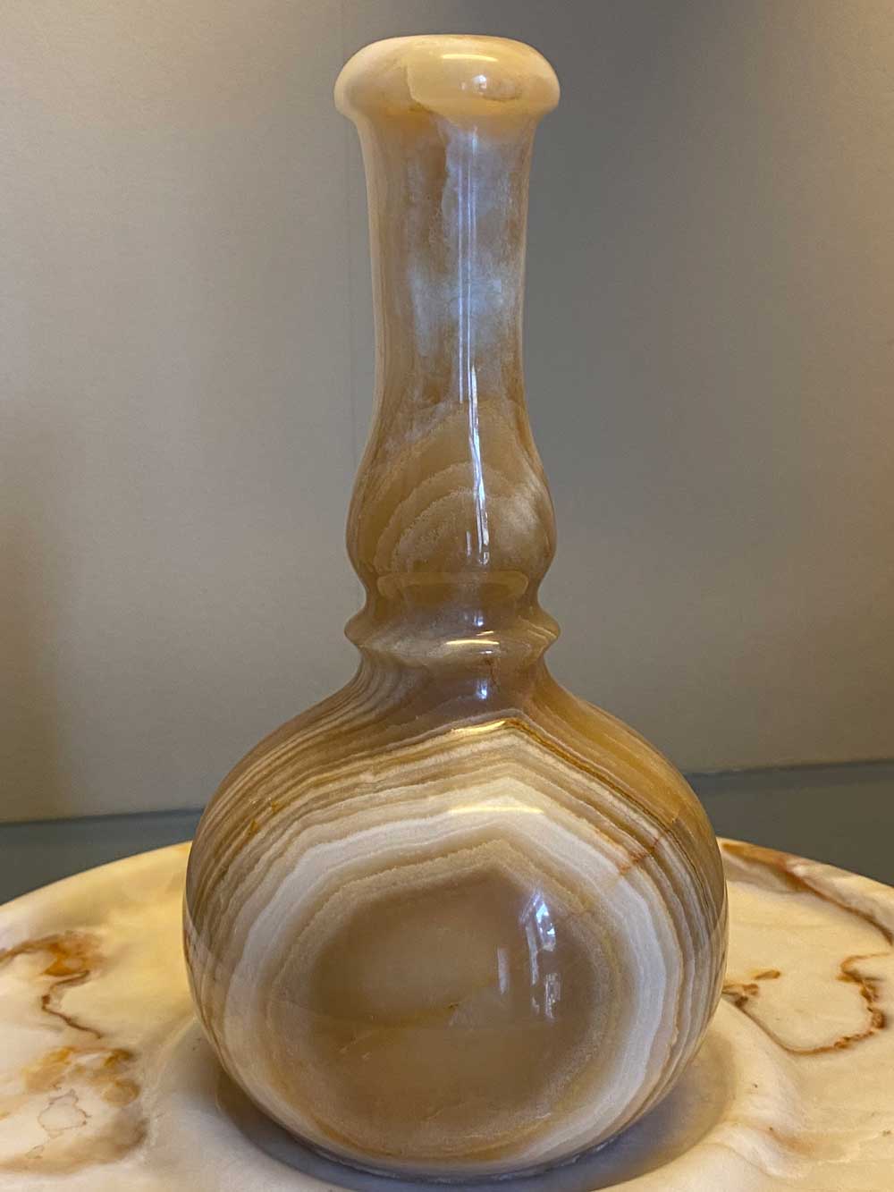 Alabaster liqueur service