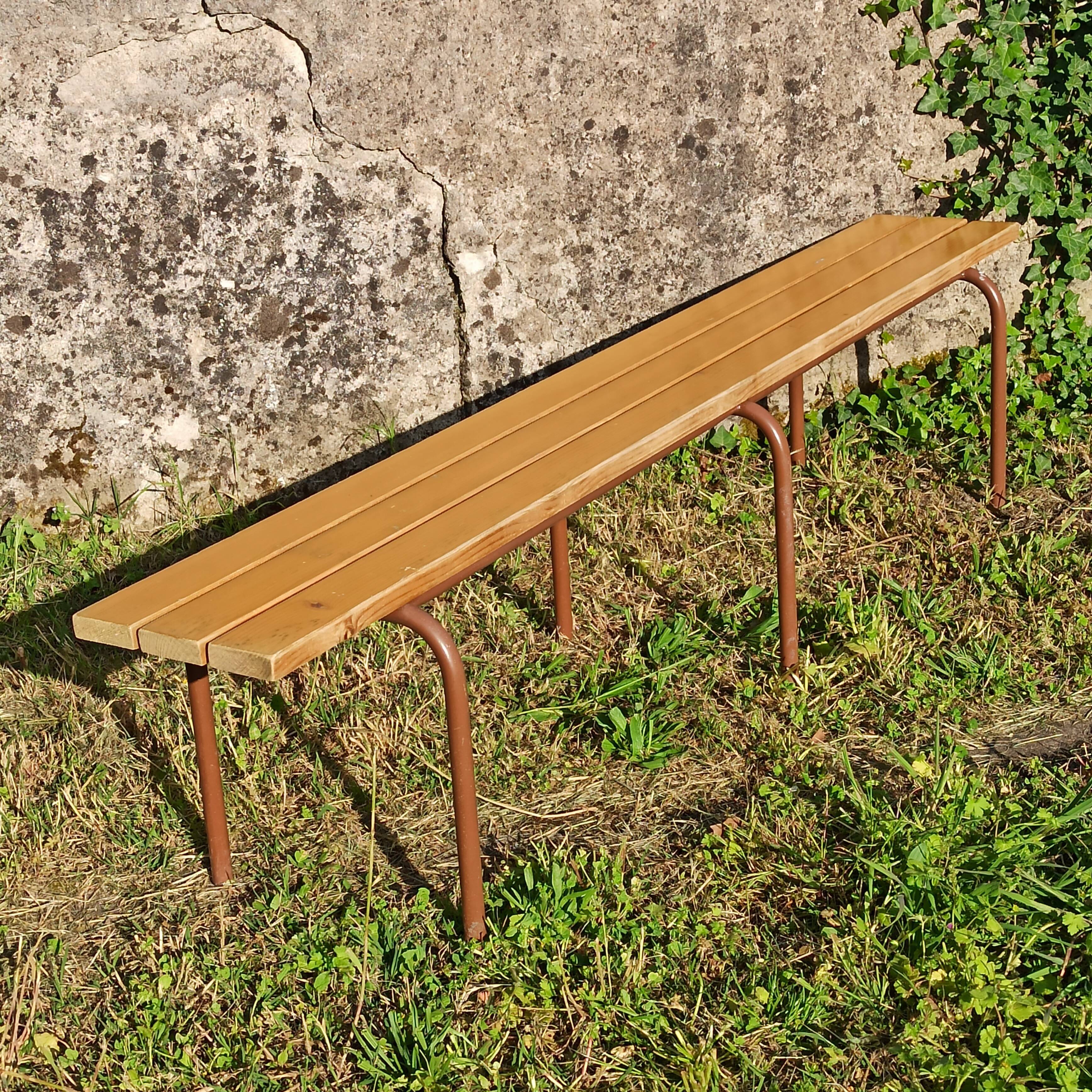 School bench 2 meters